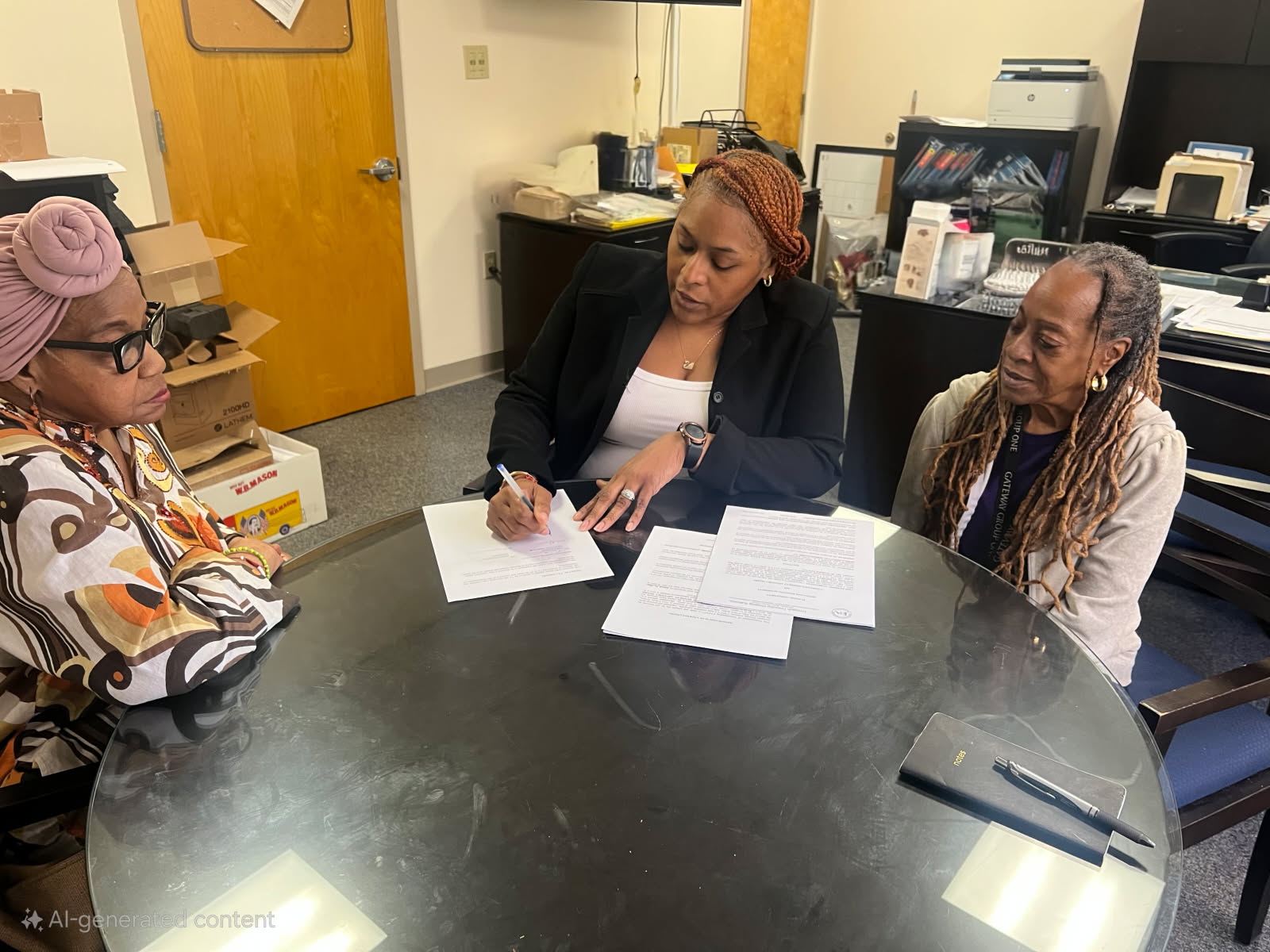 To commemorate the renewal for IHA Memorandum of Understanding and Funding Agreement with the Camptown Gardens Residents Advisory Board March 18, 2025.